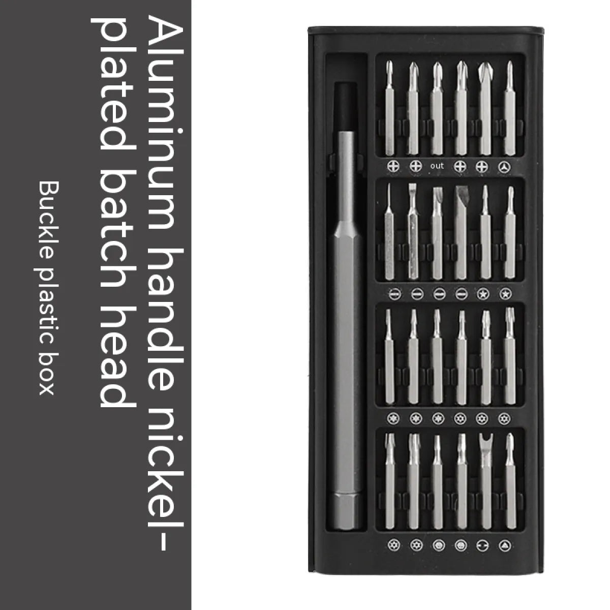 Kit de Tournevis Multifonction 25-en-1